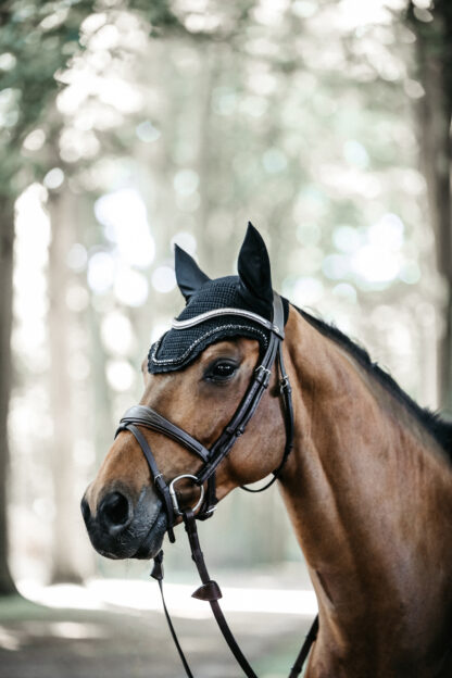 Kentucky Horsewear Fliegenmütze Wellington "STONE & PEARL" – Bild 4