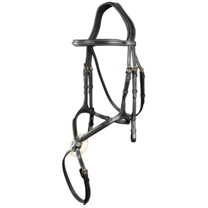 Dyon D Collection Trense mit mexikanischem Reithalfter braun WB – Bild 3