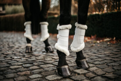 Kentucky Horsewear Arbeitsgamaschen mit Fell - Brushing Boots Air