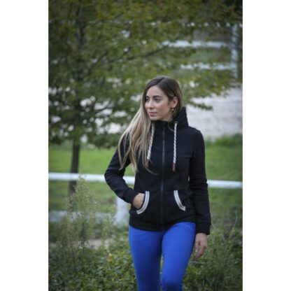 Penélope Sweatjacke mit Reißverschluss "Comète" – Bild 4