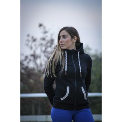 Penélope Sweatjacke mit Reißverschluss "Comète" – Bild 3