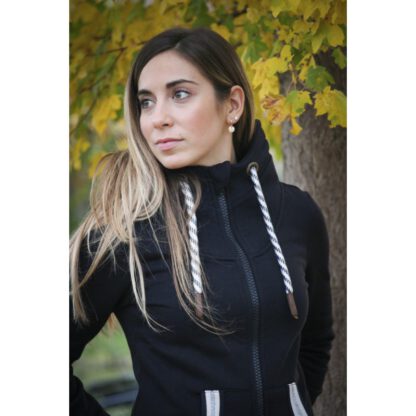Penélope Sweatjacke mit Reißverschluss "Comète"